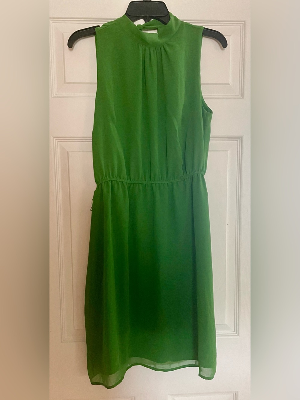 Green Sleeveless long Dress